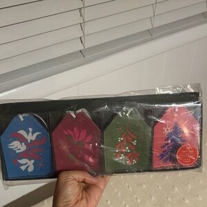 Molly & Rex Holiday Gift Tags Set - Multicolor